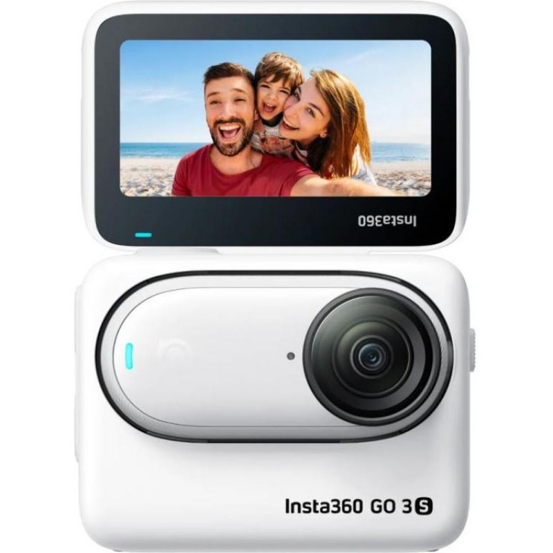 Екшн-камера Insta360 GO 3S 4K Standard Bundle 128GB White (CINSAATA_GO3S04)