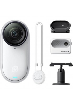 Екшн-камера Insta360 GO 3S 4K Standard Bundle 128GB White (CINSAATA_GO3S04)