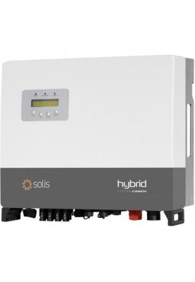 Гібридний сонячний інвертор (hybrid) Solis Solar RHI-3P10K-HVES-5G