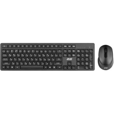 Комплект (клавіатура + миша) 2E MK420 WL Black UA (2E-MK420WB_UA)
