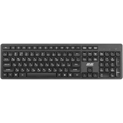 Комплект (клавіатура + миша) 2E MK420 WL Black UA (2E-MK420WB_UA)