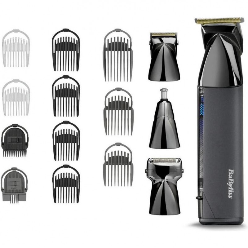 Машинка для стрижки триммер BaByliss Super-X Metal Black Edition MT991E