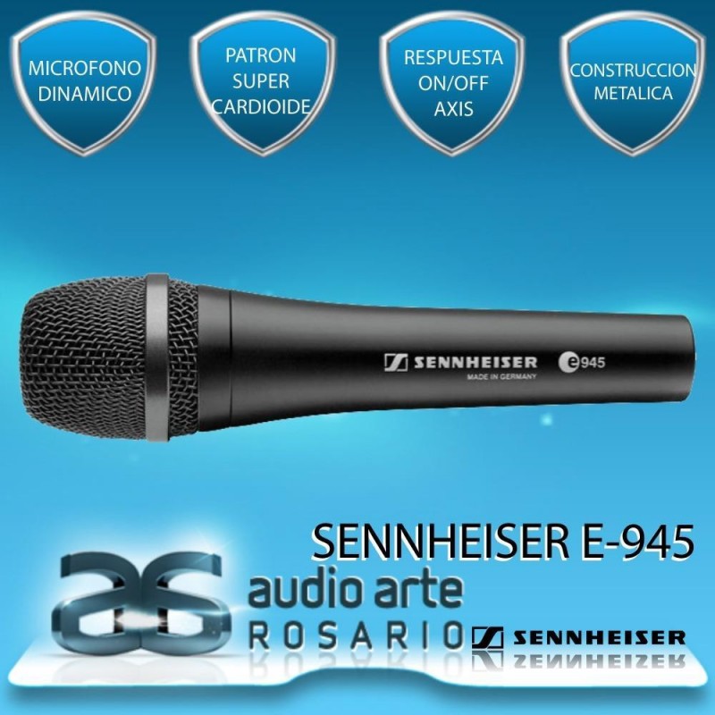 Мікрофон вокальний Sennheiser e 945