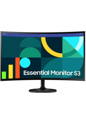 Монітор Samsung 24" Essential S3 (LS24D360GAIXCI)