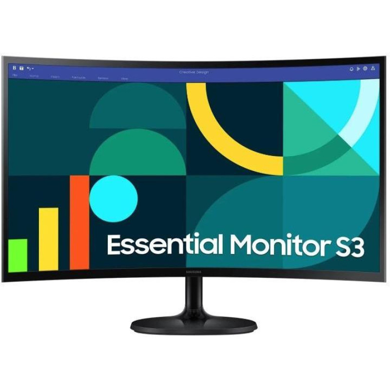 Монітор Samsung 24" Essential S3 (LS24D360GAIXCI)