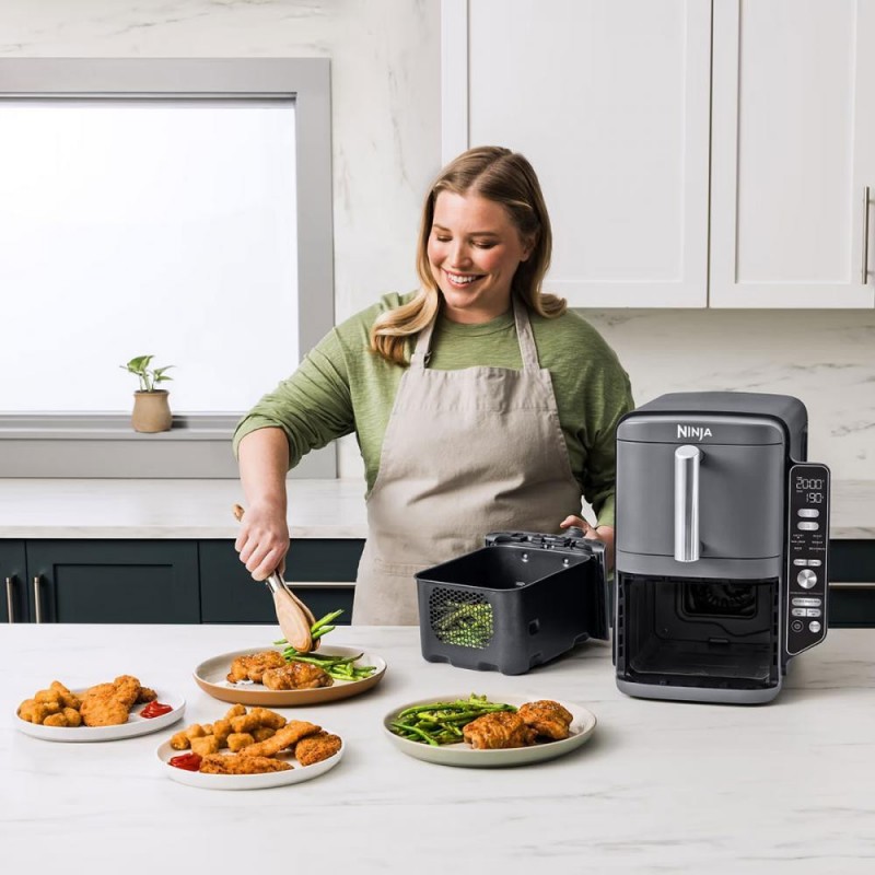 Мультипіч (аерофритюрниця) NINJA Double Stack XL 2-Level Air Fryer 9.5L (SL400EU)