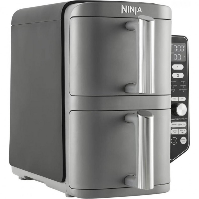 Мультипіч (аерофритюрниця) NINJA Double Stack XL 2-Level Air Fryer 9.5L (SL400EU)