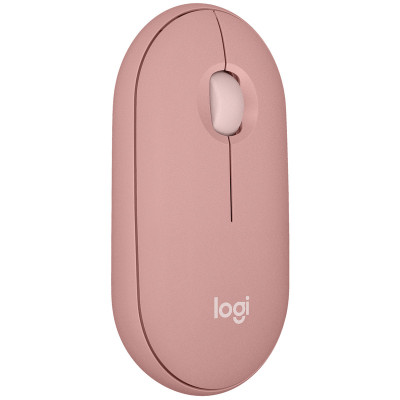 Миша Logitech Pebble Mouse 2 M350 Tonal Rose (910-007014)