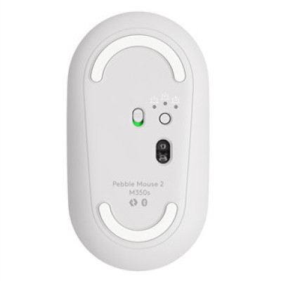 Миша Logitech Pebble Mouse 2 M350 Tonal White (910-007013)