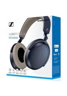 Навушники з мікрофоном Sennheiser MOMENTUM 4 Wireless Denim (700386)