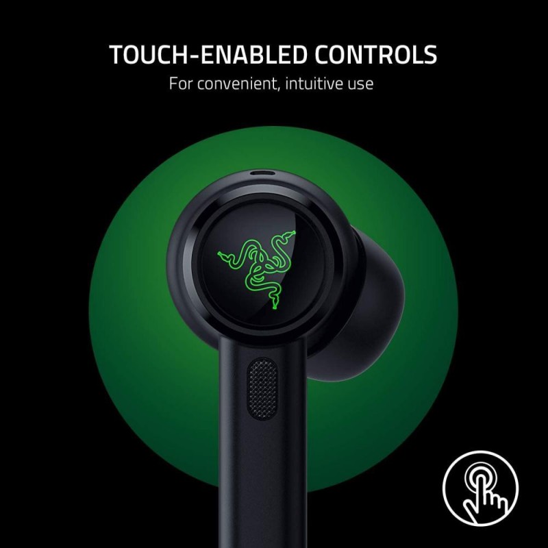 Навушники TWS Razer Hammerhead True Wireless Pro Black (RZ12-03440100-R3G1)