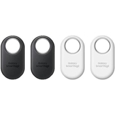 Пошуковий брелок Samsung Galaxy SmartTag2 (4 Pack) 2x Black 2x White (EI-T5600KWEG)