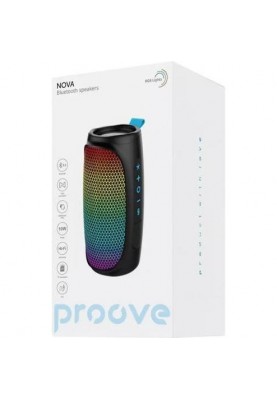 Портативна колонка Proove Nova Black (PDNW100010001)