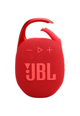 Портативна колонка JBL Clip 5 Red (JBLCLIP5RED)