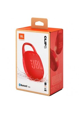 Портативна колонка JBL Clip 5 Red (JBLCLIP5RED)