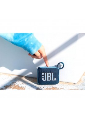 Портативна колонка JBL Go 4 Blue (JBLGO4BLU)