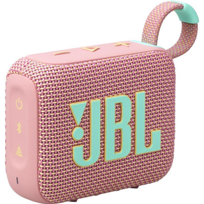 Портативна колонка JBL Go 4 Pink (JBLGO4PINK)