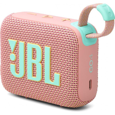 Портативна колонка JBL Go 4 Pink (JBLGO4PINK)