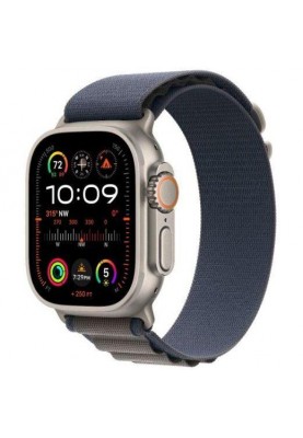 Apple Apple Alpine Loop Band Large для Apple Watch 49mm - Blue (MT5M3)