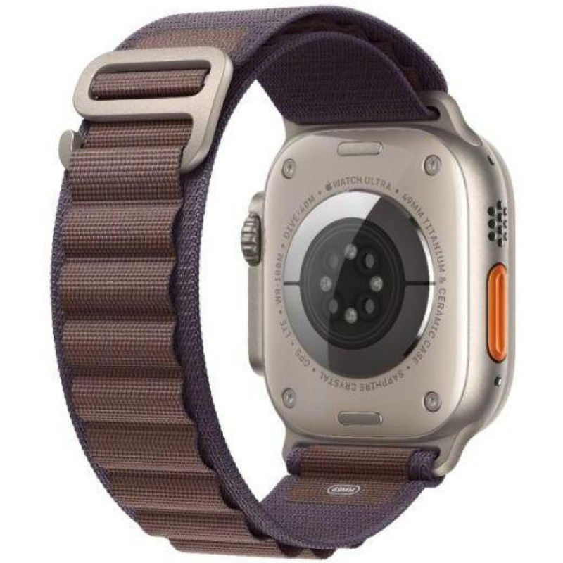 Ремінець Apple Apple Alpine Loop Band Large для Apple Watch 49mm - Indigo (MT5R3)