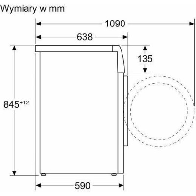 Пральна машина автоматична Siemens WG56B2AXPL