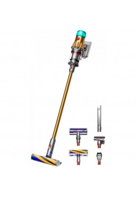 Вертикальний+ручний пилосос (2в1) Dyson V12 Detect Slim Absolute (2023) Gold/Gold (448072-01)