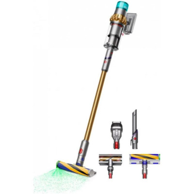 Вертикальний ручний пилосос (2в1) Dyson V15 Detect Absolute 2023 Gold/Gold (447000-01)