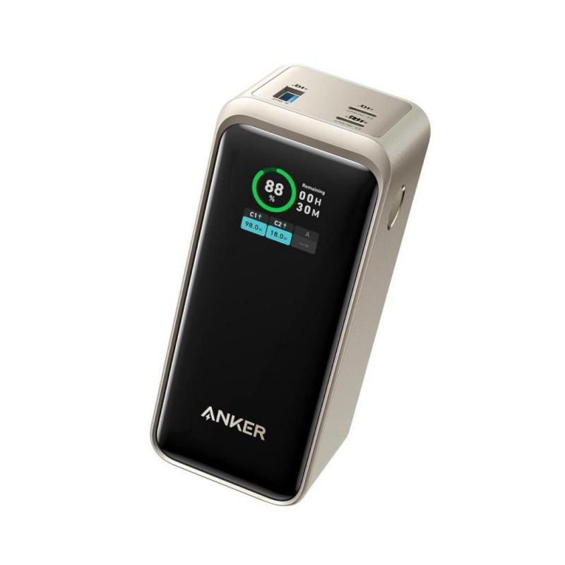 Зовнішній акумулятор (павербанк) Anker 735 Prime 20000mAh 200W White (A13360B1)