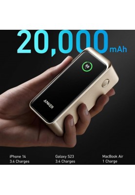 Зовнішній акумулятор (павербанк) Anker 735 Prime 20000mAh 200W White (A13360B1)