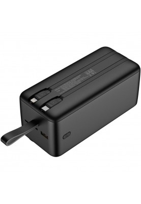 Зовнішній акумулятор (павербанк) ColorWay 50000mAh 22.5W Black (CW-PB500LPA4BK-PDD)