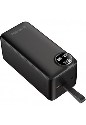 Зовнішній акумулятор (павербанк) ColorWay 50000mAh 22.5W Black (CW-PB500LPA4BK-PDD)