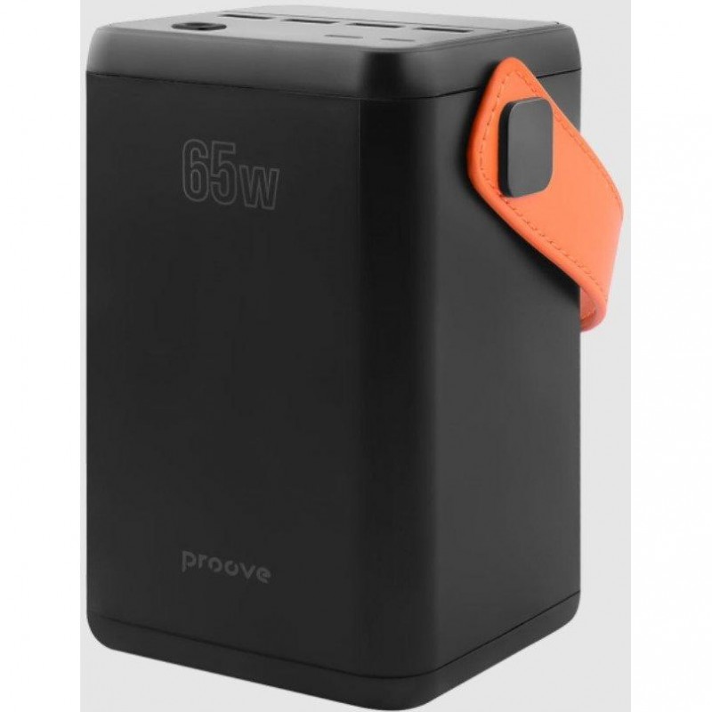 Зовнішній акумулятор (павербанк) Proove 60000mAh Powerbox 65W Black (PBPB65412201)