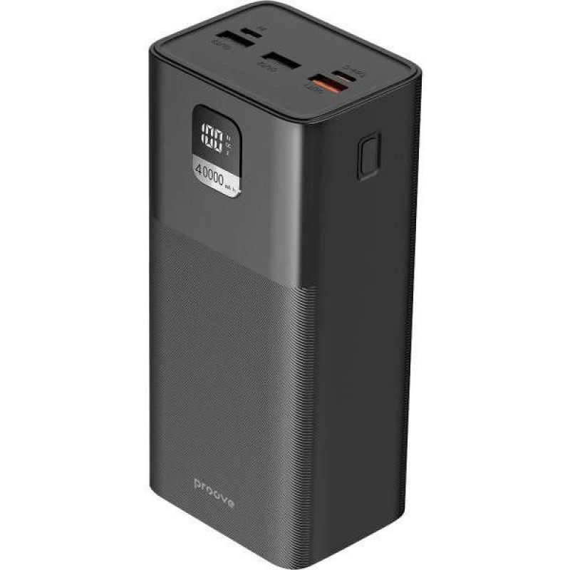 Зовнішній акумулятор (павербанк) Proove Giant Lite 40000mAh 22.5W Black (PBGI20312201)