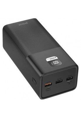 Зовнішній акумулятор (павербанк) Proove Giant Lite 40000mAh 22.5W Black (PBGI20312201)