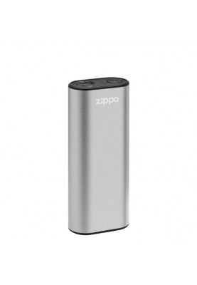 Зовнішній акумулятор (павербанк) Zippo HeatBank 6 Rechargeable Hand Warmer Silver (40608)