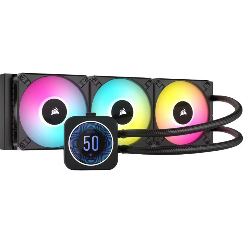 Водяне охолодження Corsair iCUE H150 ELITE LCD XT (CW-9060075-WW)