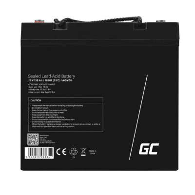 Акумулятор для ДБЖ Green Cell AGM 12V 50Ah VRLA (AGM56)