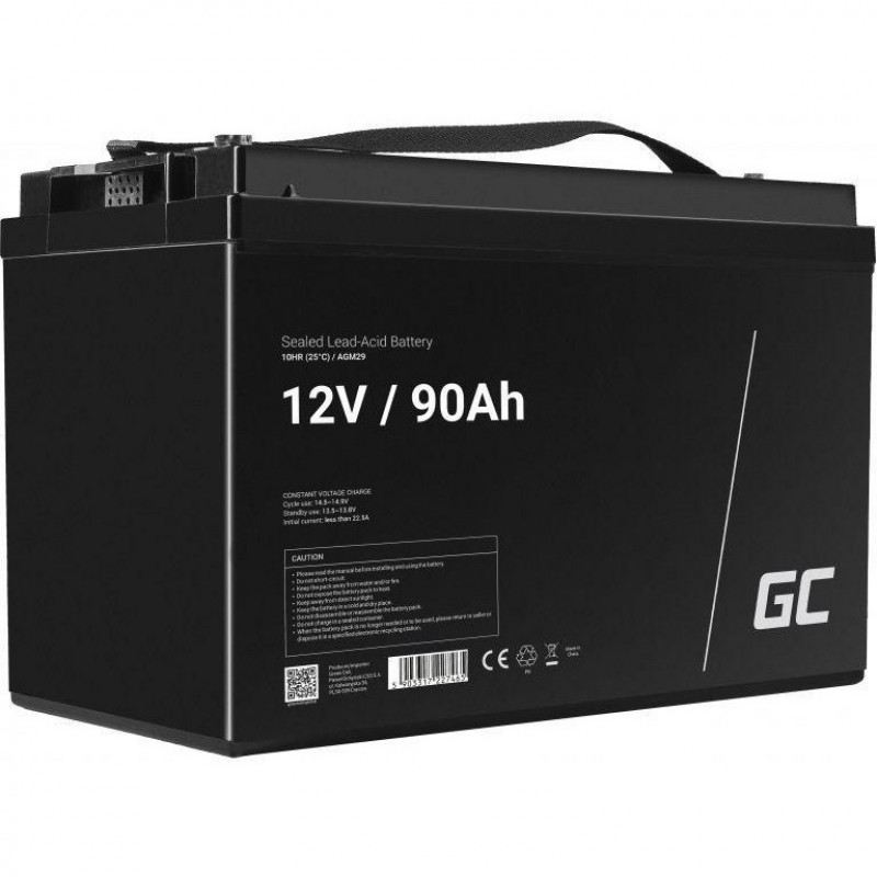 Акумулятор для ДБЖ Green Cell AGM 12V 90Ah (AGM29)