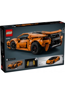 Авто-конструктор LEGO Lamborghini Huracan Tecnica Помаранчевий (42196)