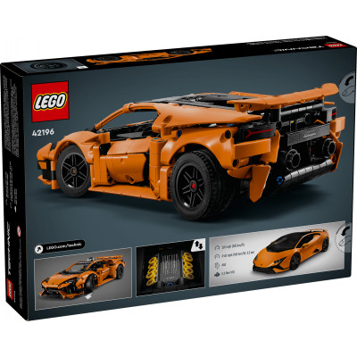 Авто-конструктор LEGO Lamborghini Huracan Tecnica Помаранчевий (42196)