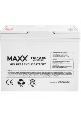 Гелевий акумулятор MAXX Battery GEL 12V 85Ah (FM-12-85)