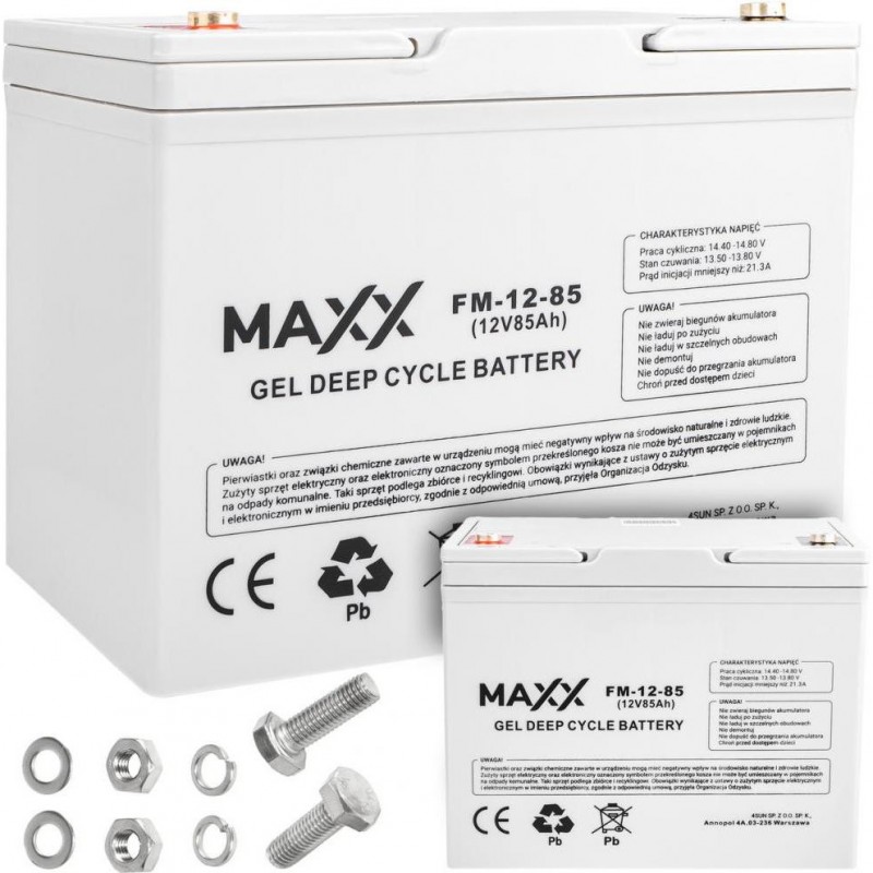 Гелевий акумулятор MAXX Battery GEL 12V 85Ah (FM-12-85)