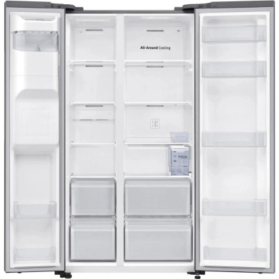 Холодильник із морозильною камерою Samsung RS64DG5303S9