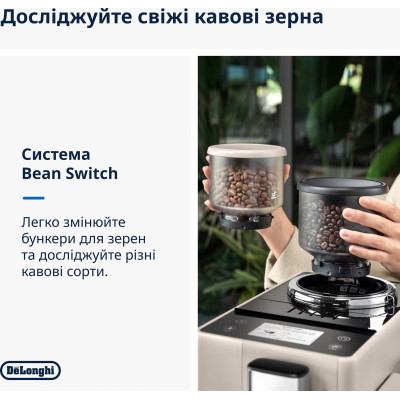 Кавомашина автоматична Delonghi Rivelia EXAM 440.55.BG