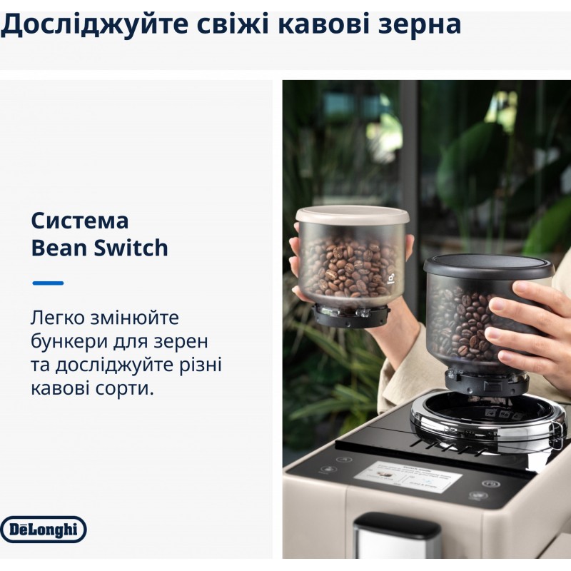 Кавомашина автоматична Delonghi Rivelia EXAM 440.55.BG