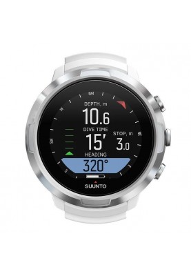 Комп'ютер, годинник для дайвінгу Suunto Декомпресиметр D-5 з USB білий (SS050181000)