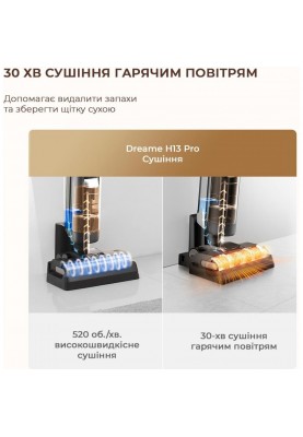 Миючий вертикальний пилосос (1в1) Dreame H13 Pro