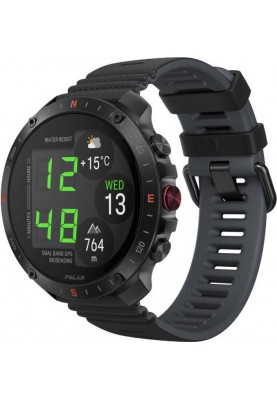 Смарт-годинник Polar Grit X2 Pro Night Black (900110283)