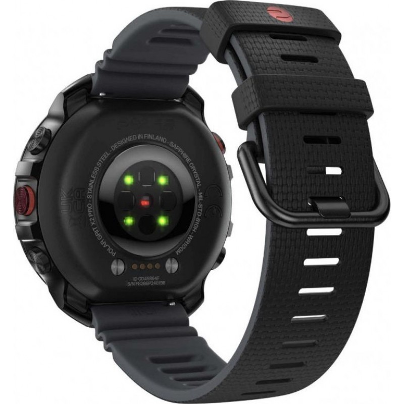 Смарт-годинник Polar Grit X2 Pro Night Black (900110283)