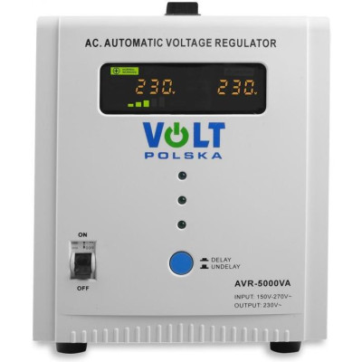 Стабілізатор напруги Volt Polska AVR 5000 VA (5AVR5000SE)
